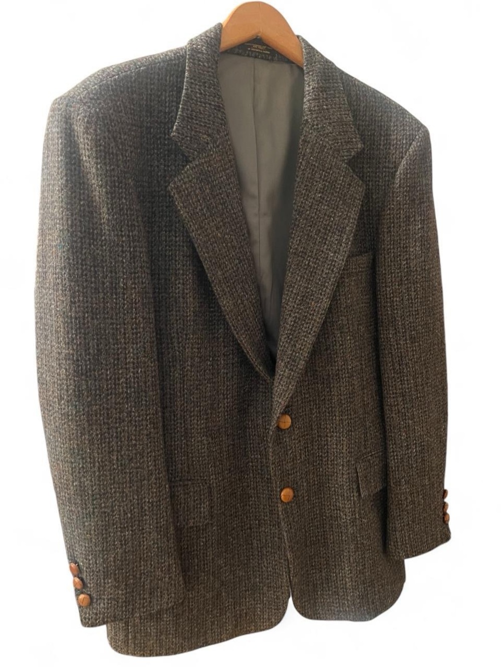 Vintage Harris Tweed Wool Sport Coat Blazer NWOT